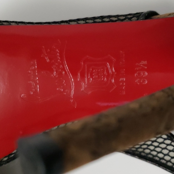 Christian Louboutin Cork Heels - Picture 8 of 11